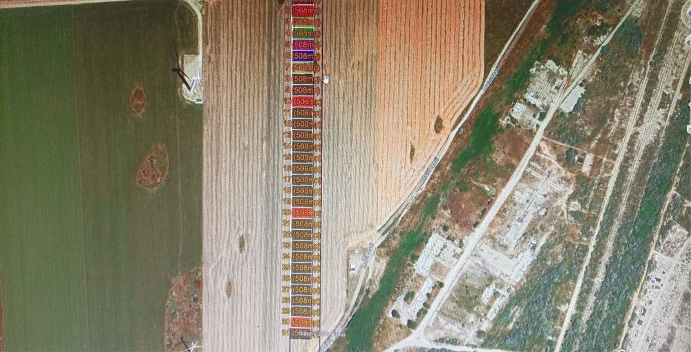 Teren intravilan 508 mp la 2 minute de plaja Corbu Constanta