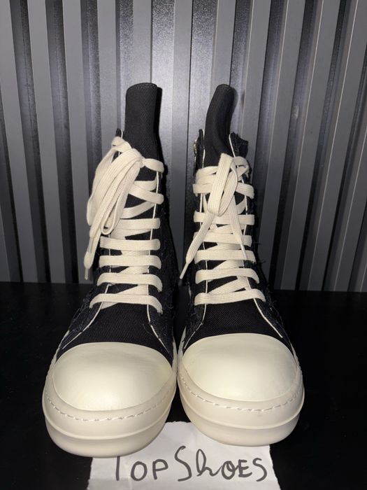 Rick Owens Slashed Denim