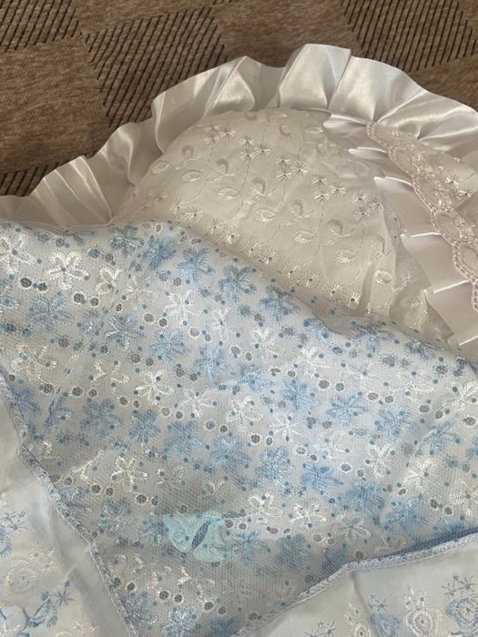 Конверт для выписки из роддома. Для мальчика