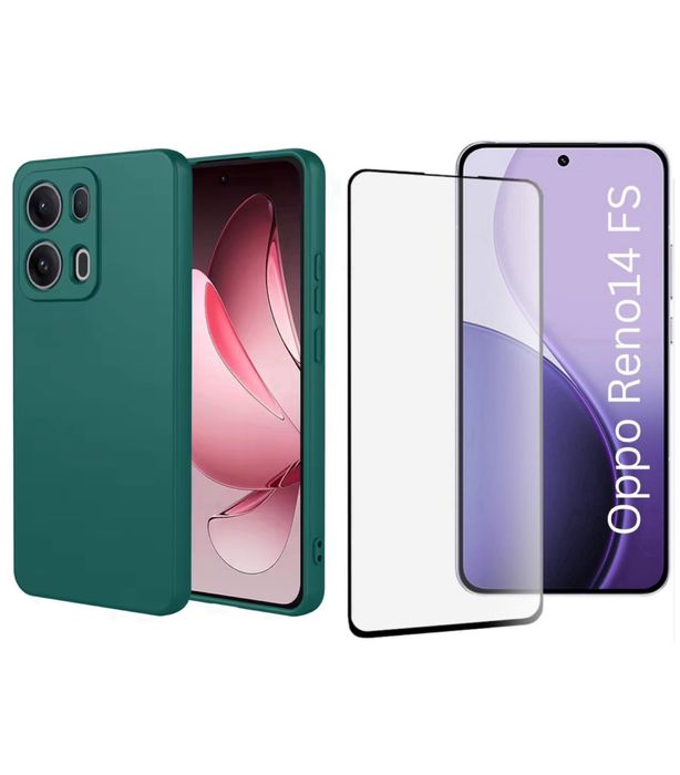Oppo Reno 14 14F 14FS A5 5G A5 PRO Husa TPU Case + Folie Sticla Clear