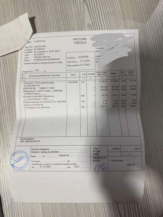 Vând aparat auditiv