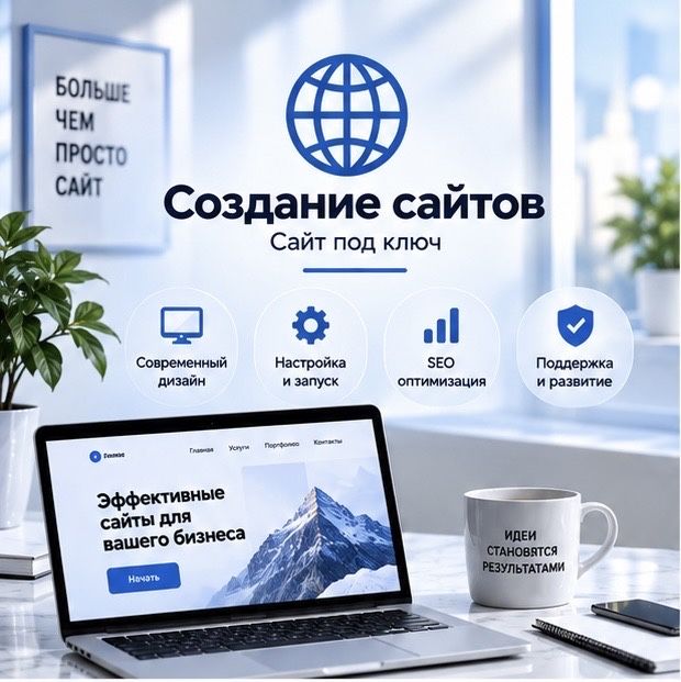 Создать сайт | Создание сайтов | Разработка сайта под ключ