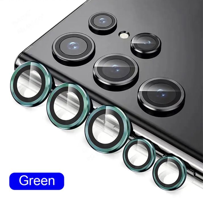 Samsung S23/S24/S25/26 PLUS ULTRA Folie Sticla Camera Inele Metalica