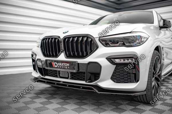 Prelungire bara fata BMW X6 G06 2019-2023 V2 MAXTON DESIGN