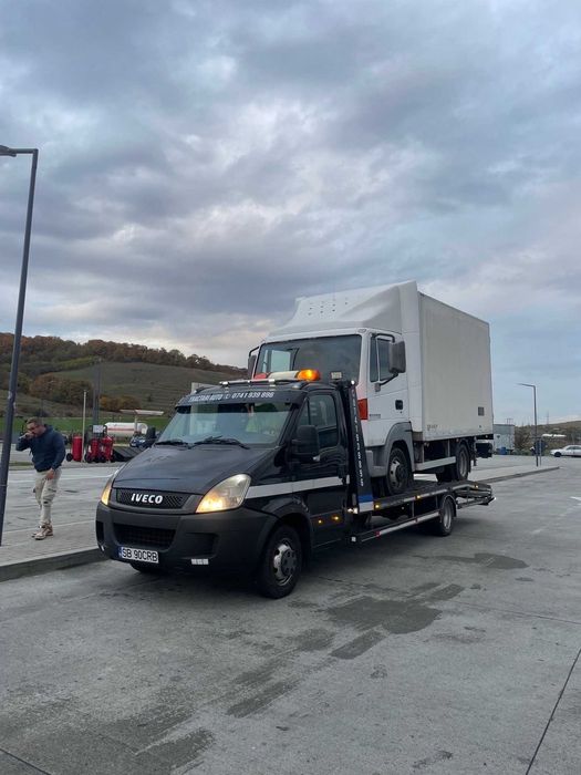 Tractari Auto Sibiu Asistenta Rutiera Transport Utilaje Platforma A1