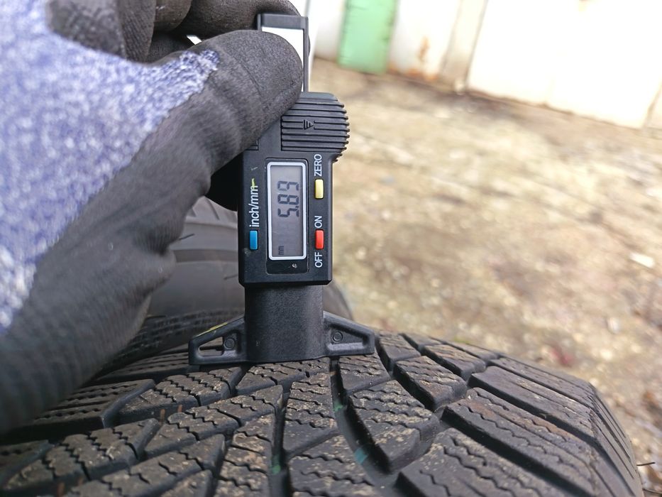 Anvelope MS 185 60 15 Bridgestone 2021 și 2022 5.2mm