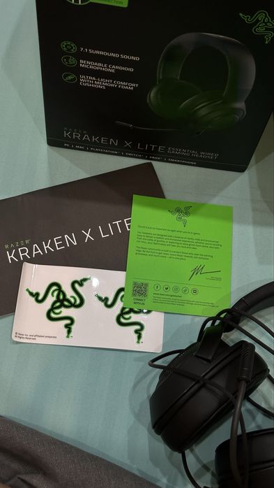 Игровые наушники RAZER Kraken X Lite