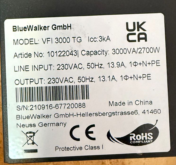 UPS Power Walker употребявани
