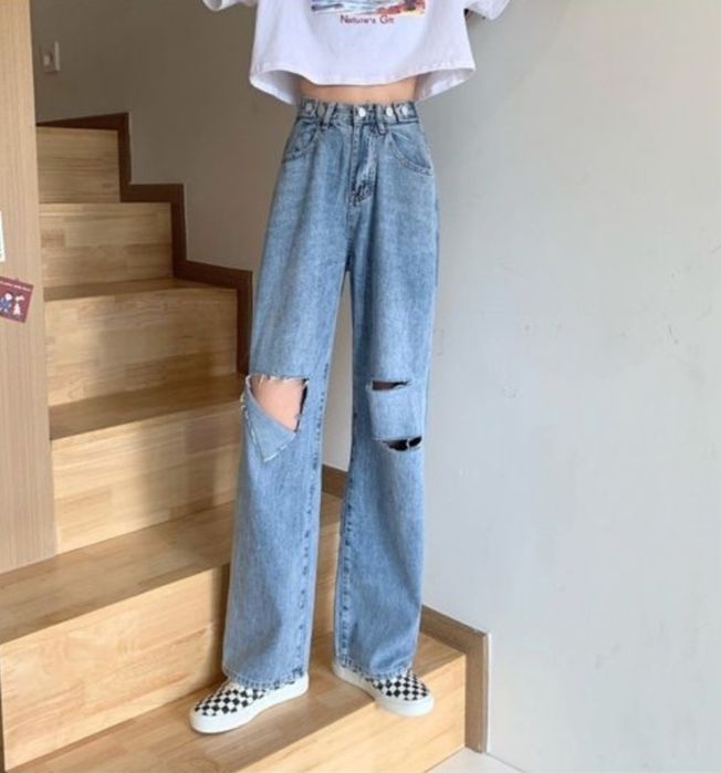 Новые джинсы трубы