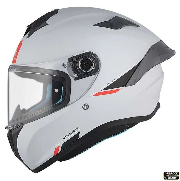 Vand Casca MT Helmets MT Targo S A12 gri lucios Marimea L