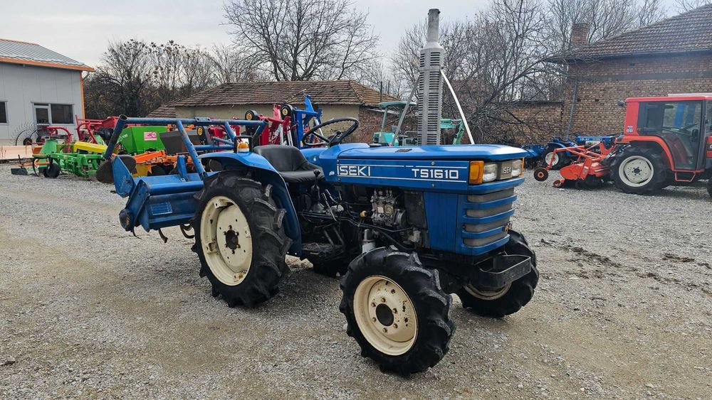 Японски трактор Iseki TS1610F с фреза, 4x4, 16 кс., АграБГ Джолев