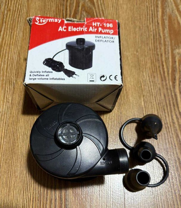 Электрический насос НТ-196 с 3 насадками