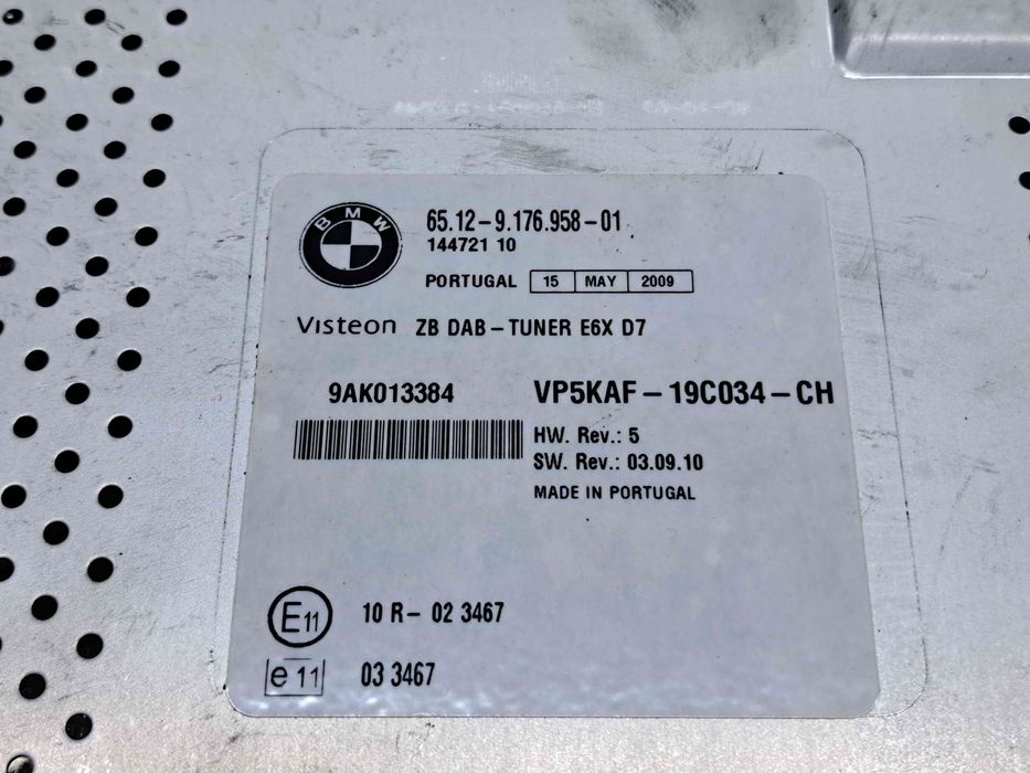 Amplificator audio Bmw 1 cabriolet (E88) [Fabr 2008-2013] 9176958-01