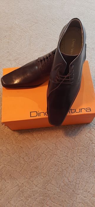 LOT Pantofi bărbați,sub gleznă,la gleznă,integral piele naturală maro