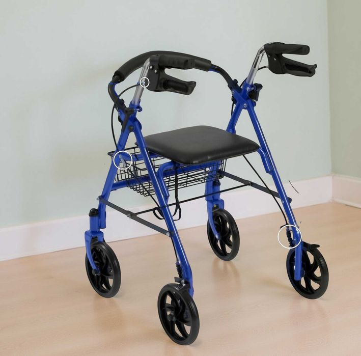 Роллатор для инвалидов Rollator balonli Xodunok Ходунки для взрослых