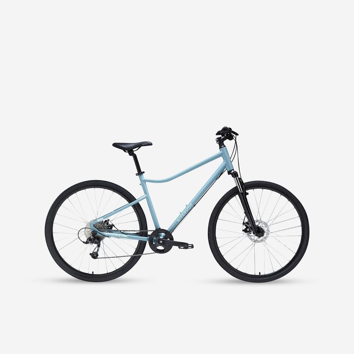 Bicicletă polivalentă Riverside 500 verde - (SecondHand) Decathlon