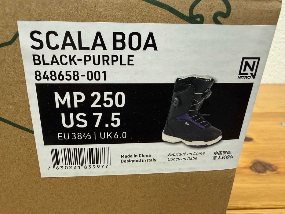 boots noi nitro scala boa mondo 25 europa 38 2/3