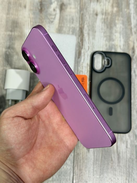 Iphone 16 Plus 128 GB - 100 % Battery Health Като Нов Pink