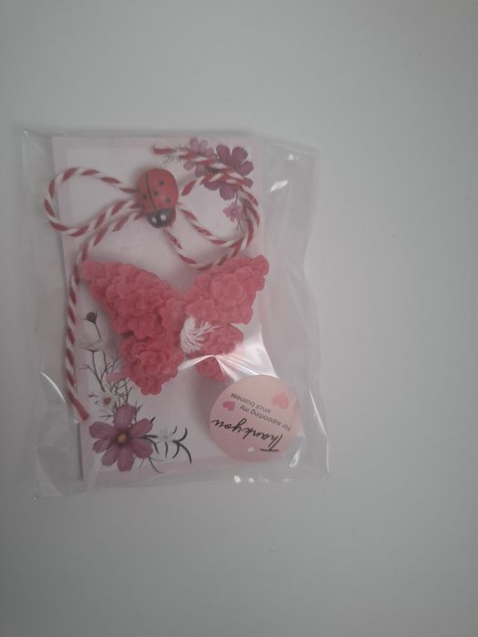 Martisoare din ceara de soia