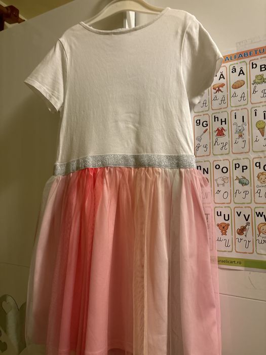 Rochita unicorn, H&M, 6-8ani