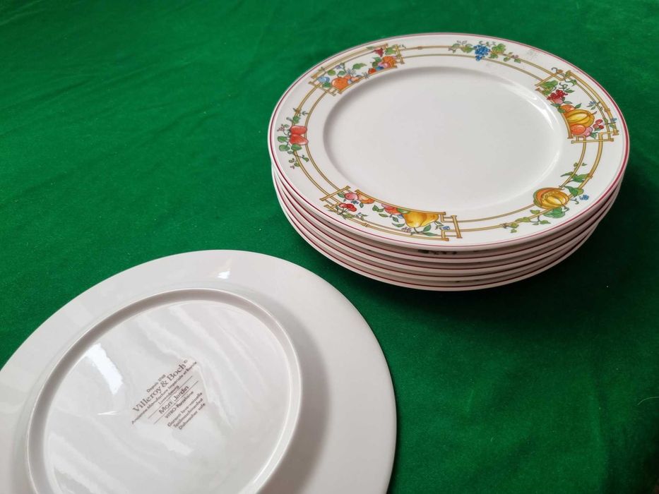 Villeroy&Bosh, Mon Jardin, farfurii aperitiv sau desert 21 cm