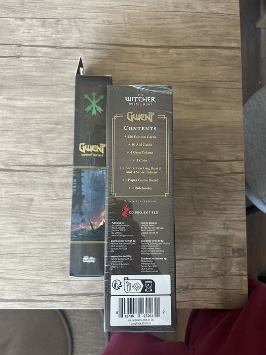 Настолна игра: Gwent The Legendary Card Game + Gamepad