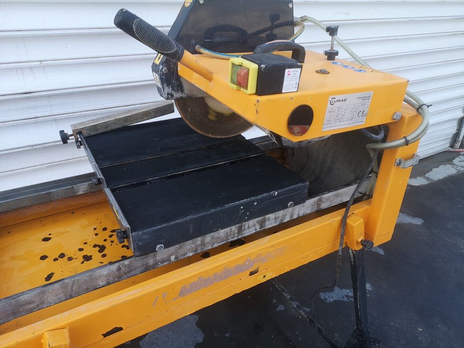 Lumag 350mm Машина за Рязане на Тухли Камък Чупещо Рамо