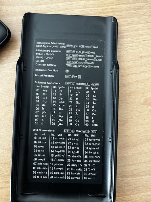 Casio calculator științific