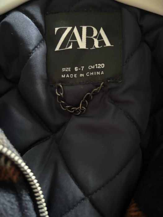 Детско палто тип бомбър Zara
