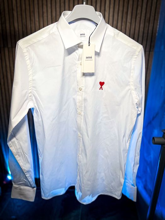 Camasa barbati AMI Alb&Negru