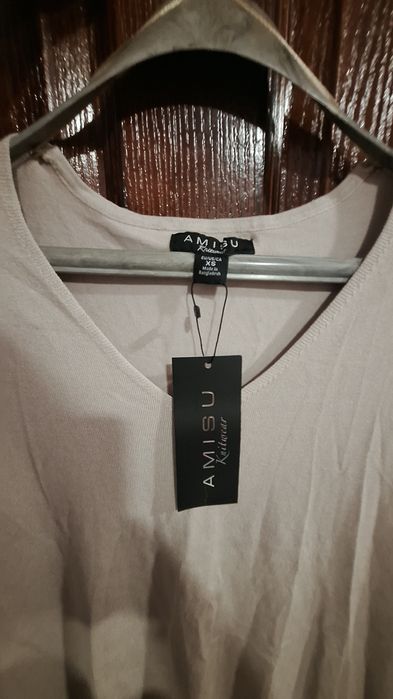 Блуза amisu кафеникав цвят