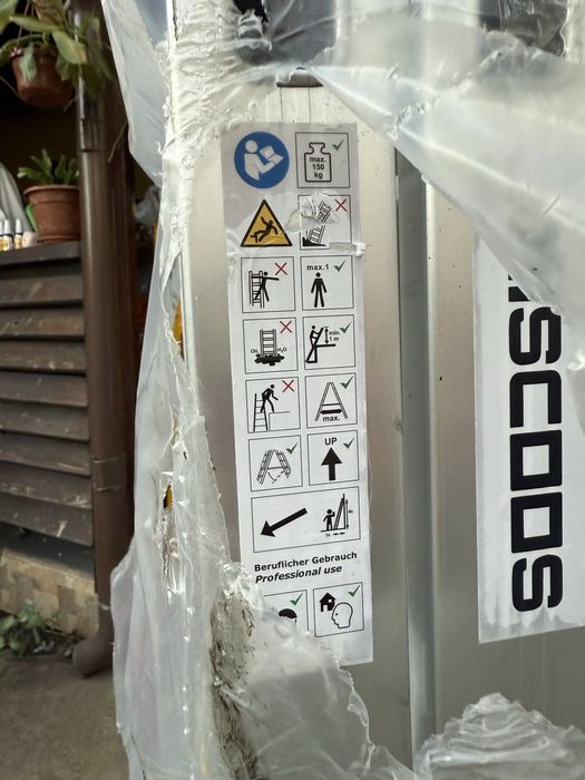 Scara schela wiscoos aluminiu