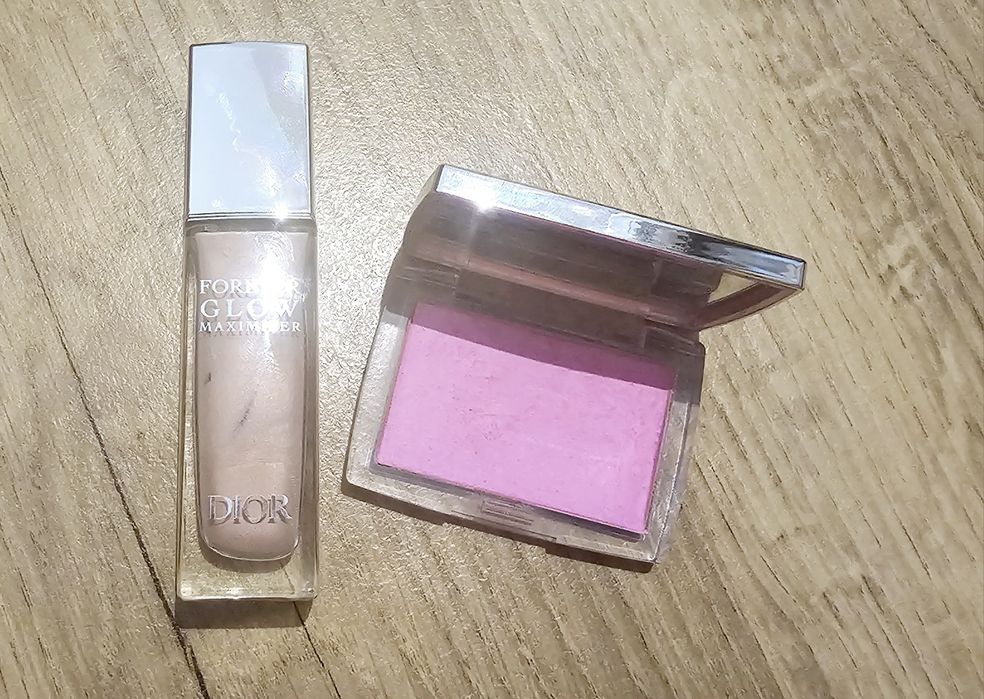 Руж  * DIOR * и Хайлайтър (цена за двете)