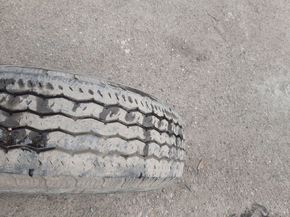 Диск с резиной на сапог односкатный