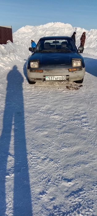 Мазда 323 на ходу