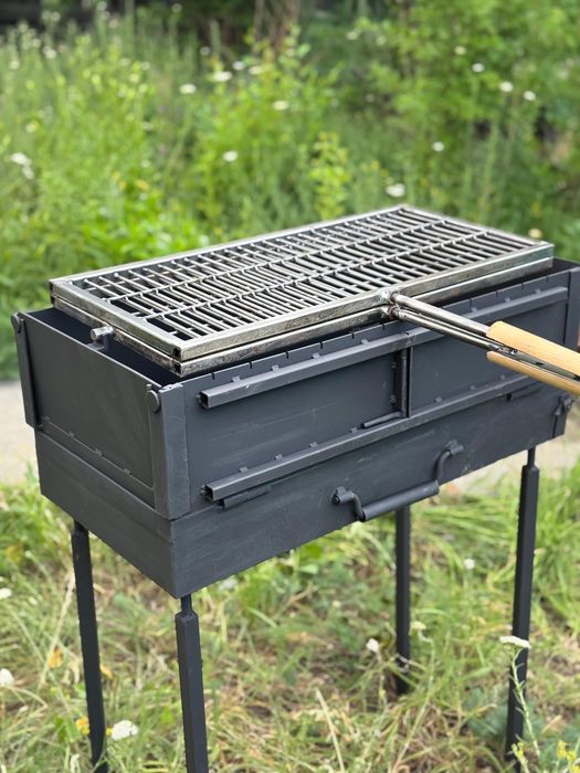 Мангал-чемодан, два в одном.