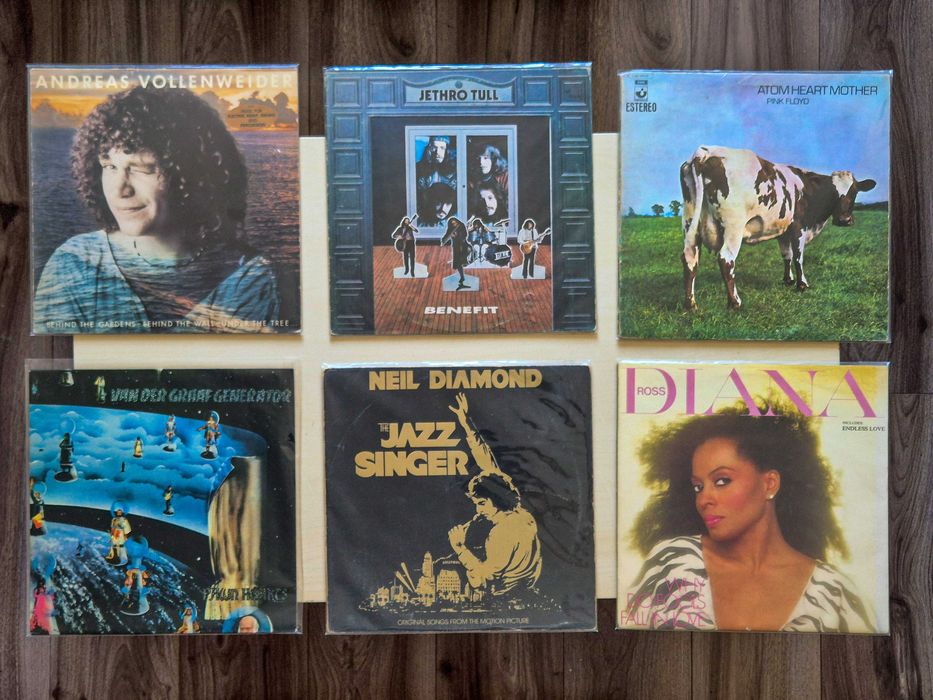 Discuri vinil (vinyl) și compact discuri (CD) diverse genuri