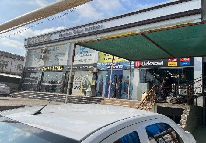 2 qavatli savdo dokoni