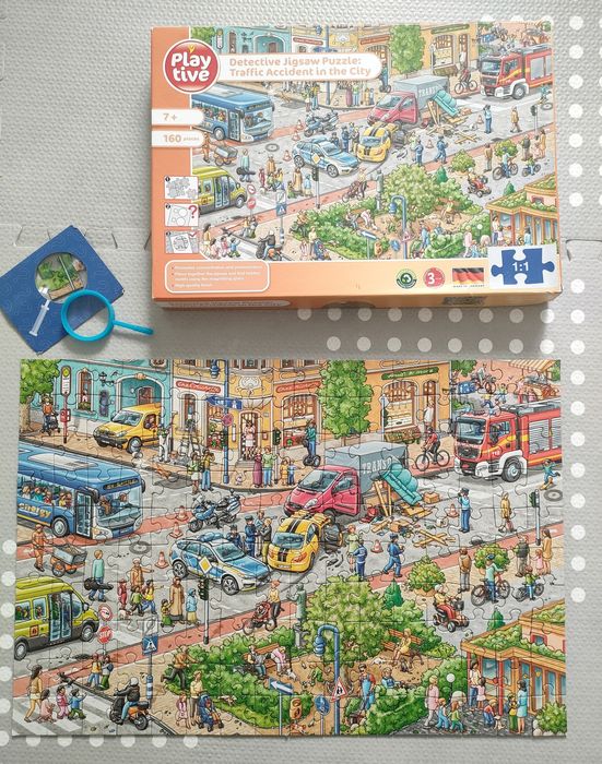 Puzzle defectiv 160 piece