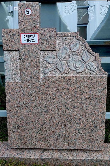 Reducere intre 10% si 20% la monumente funerare marmura si granit