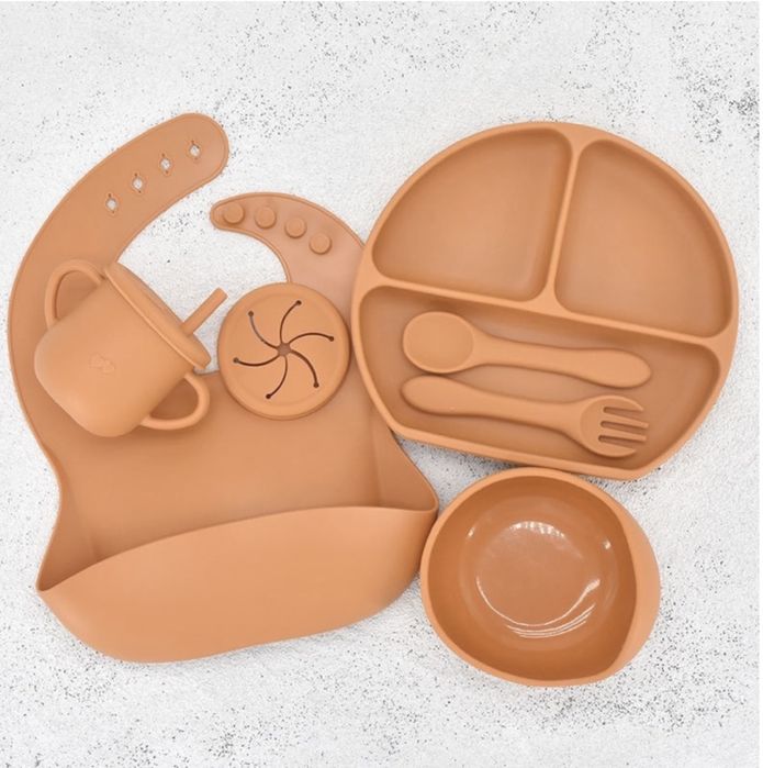 Селиконовые посуды для детей