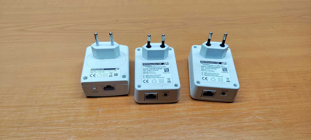 FRITZ! Powerline 510E Set International 500 Mbit/s Ethernet LAN 3 buc