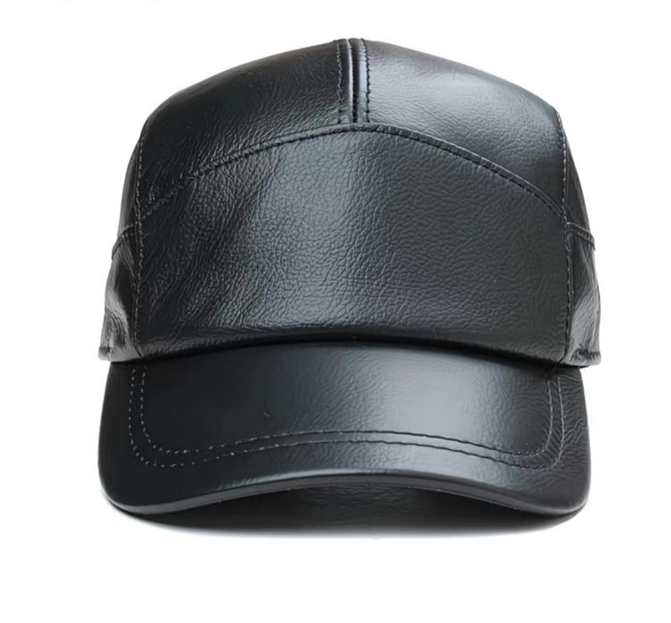 Мужская кепка шапка из натуральной кожи мужской табий кожа хакийкий ко
