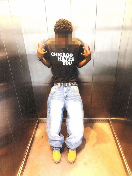 chicago hate you t-shirt