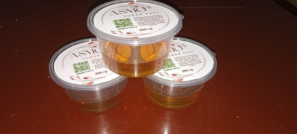 Шугаринг паста сахарная