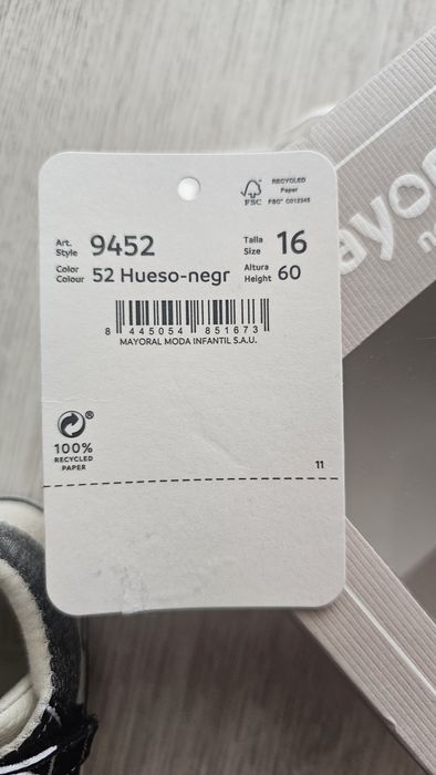 Papucei Mayoral 16 noi