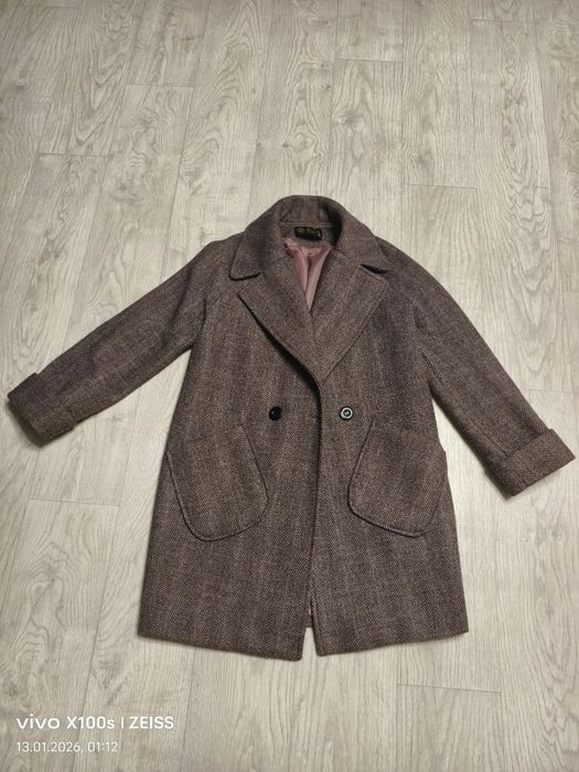 Продам новую кожанку и пальто б/у