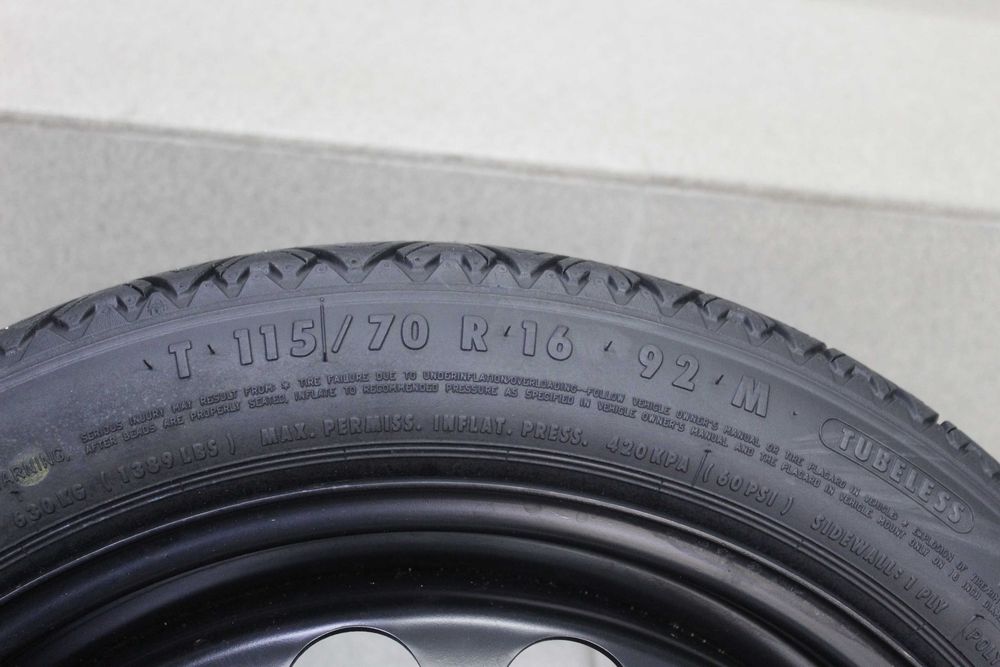 Резервна гума (патерица) 16" 5х110 Opel Astra H, Zafira B, Meriva