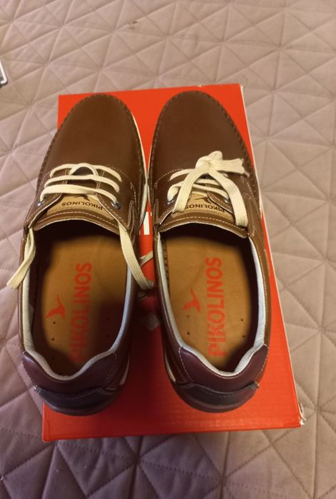 Pantofi casual pentru bărbați Pikolinos Marbella M9A-4118 de culoare maro, confecționați din piele naturală