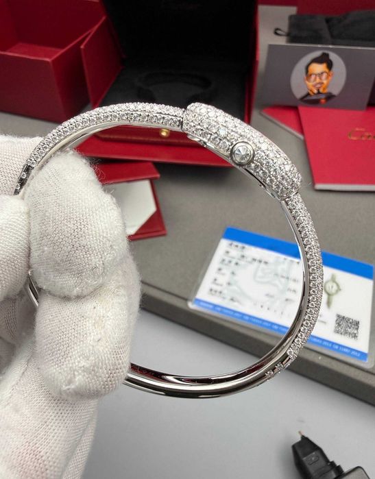 Cartier Baignoire full Diamond